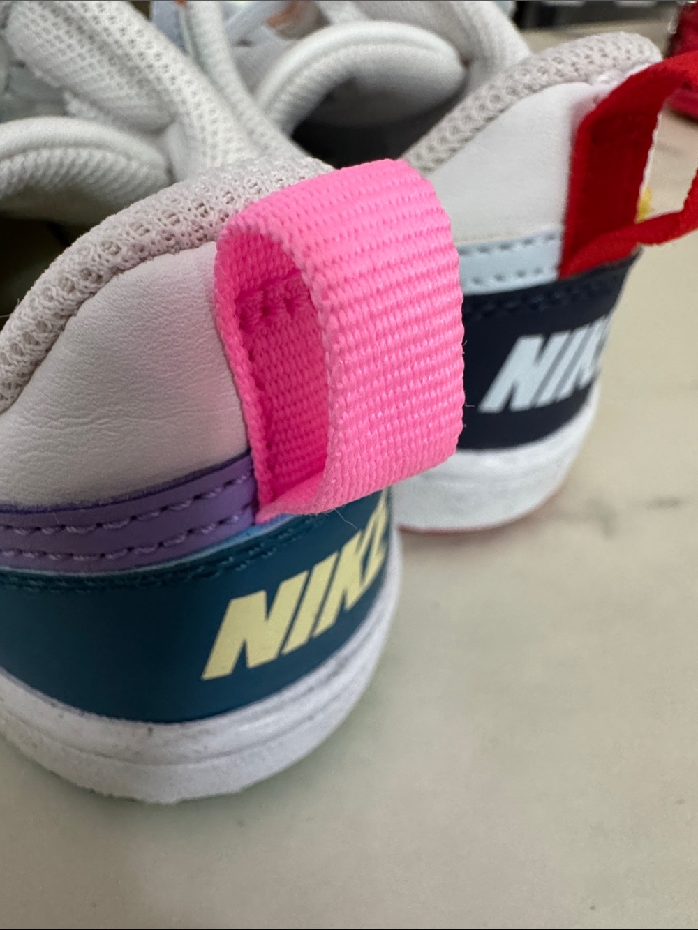 Nike Court Borough Recraft Mulitcolor Size 13C Style: FQ8378-902 - Picture 6 of 9